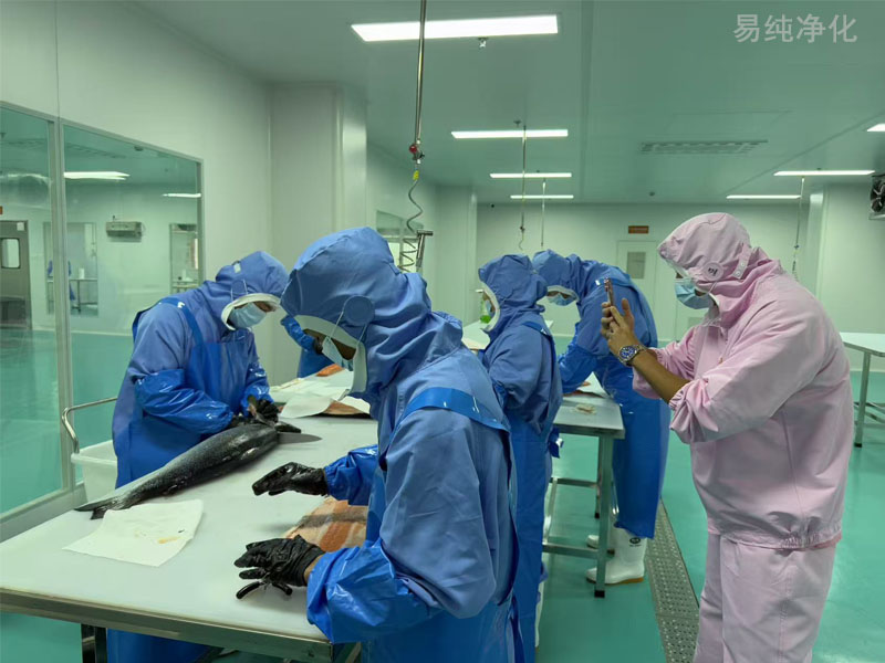 上海漁風向三文魚加工潔凈車間全面建設完成